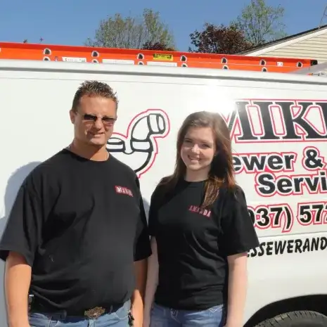 Mike and his daughter